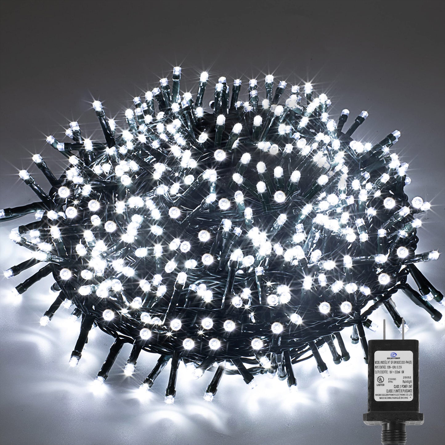 Aship 1000LED Christmas Light String, 82Ft Plug in Christmas Tree Lights with 8 Modes & Memory, IP44 Waterproof Indoor/Outdoor Decor for Holiday Wedding Party