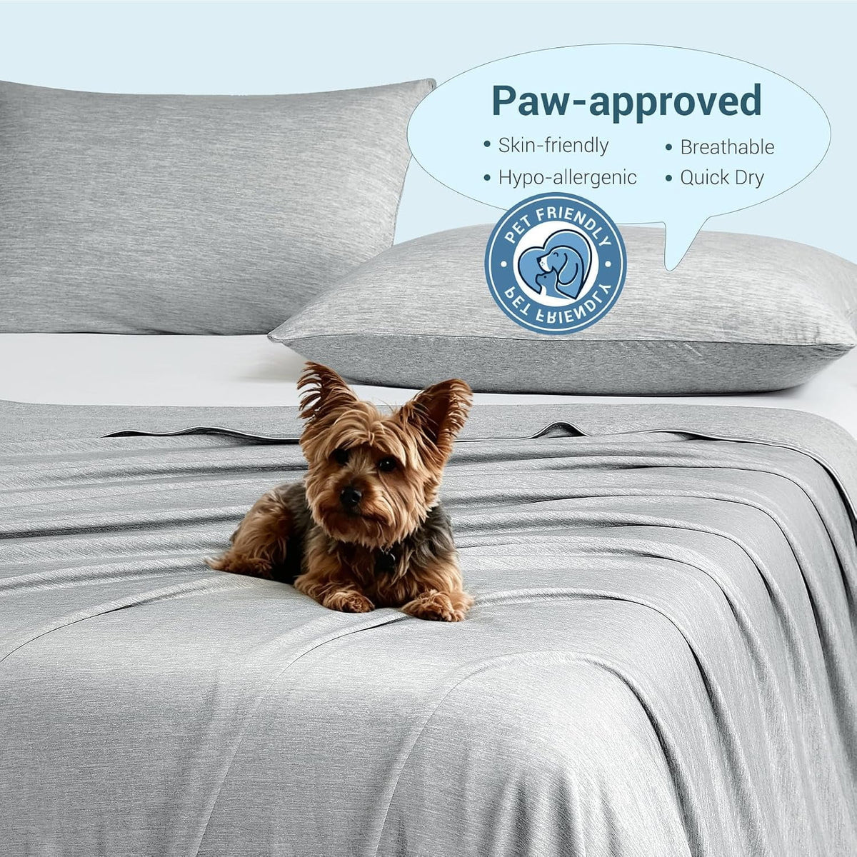 Aship Cooling Blanket Queen 79"x 86", Summer Blankets Q-MAX>0.5 Double Sided Cool Blanket Arc-Chill Cooling Bed Blanket Soft Breathable for Beds Sofa Travel, Gray