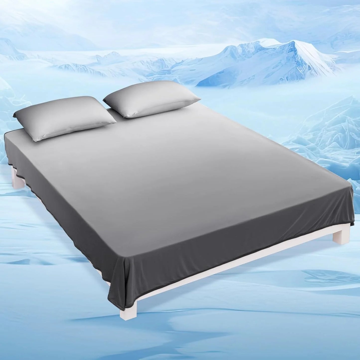 Aship Gradient Cooling Blanket, Double-Sided Q-Max>0.5 Arc-Chill Summer Blanket for Bed Sofa Chair Travel, Absords Heat to Keep Body Cool for Hot Sleeper & Night Sweats