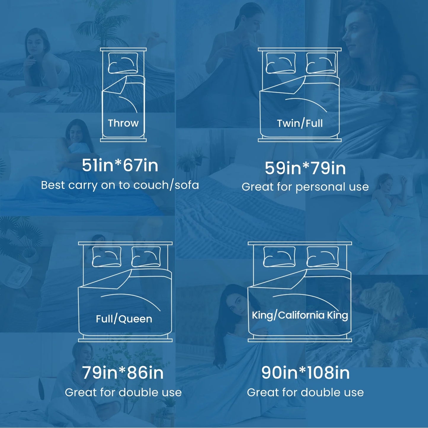 Aship Cooling Blanket - Classic Stripe Cold Blanket for Hot Sleepers, Arc-Chill Thin Ice Cooling Summer Blanket to Relieve Night Sweats and Hot Flashes