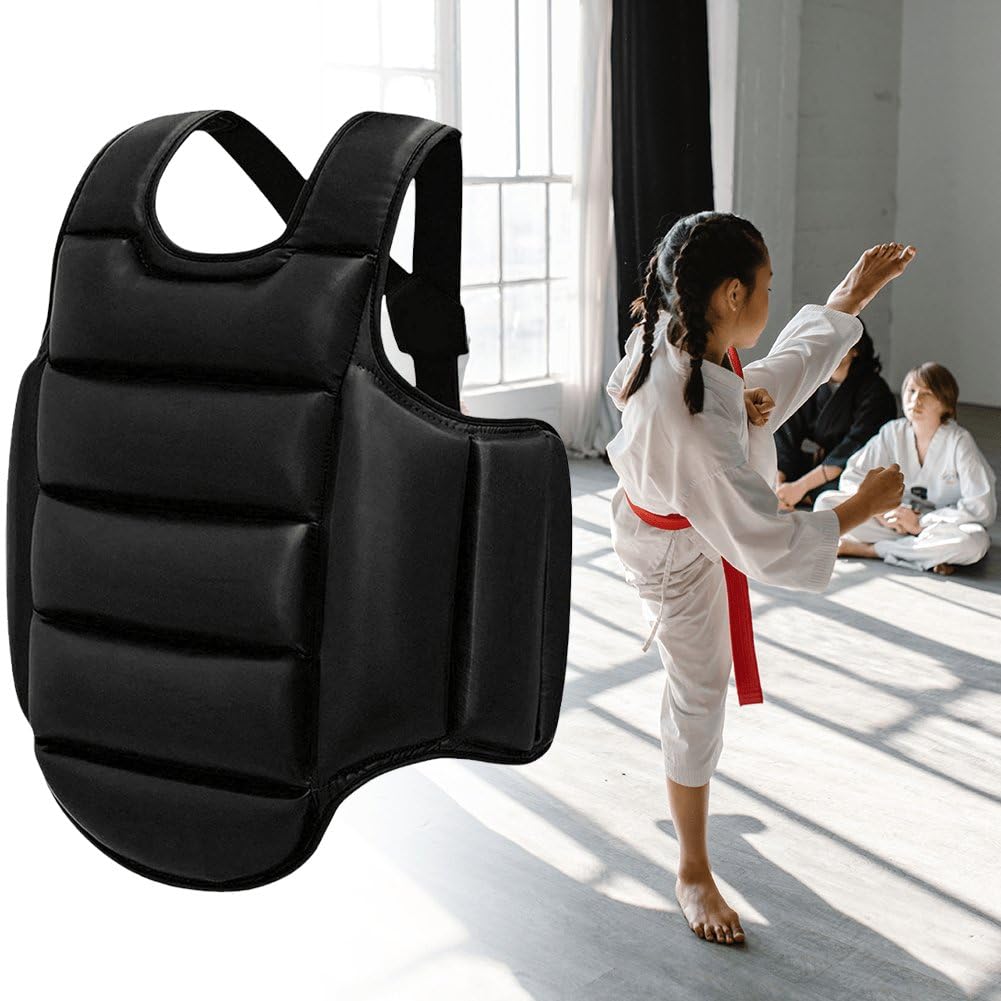 Aship Universal Durable Chest Protectorfor Boxing, Taekwondo, Karate, Muay Thai