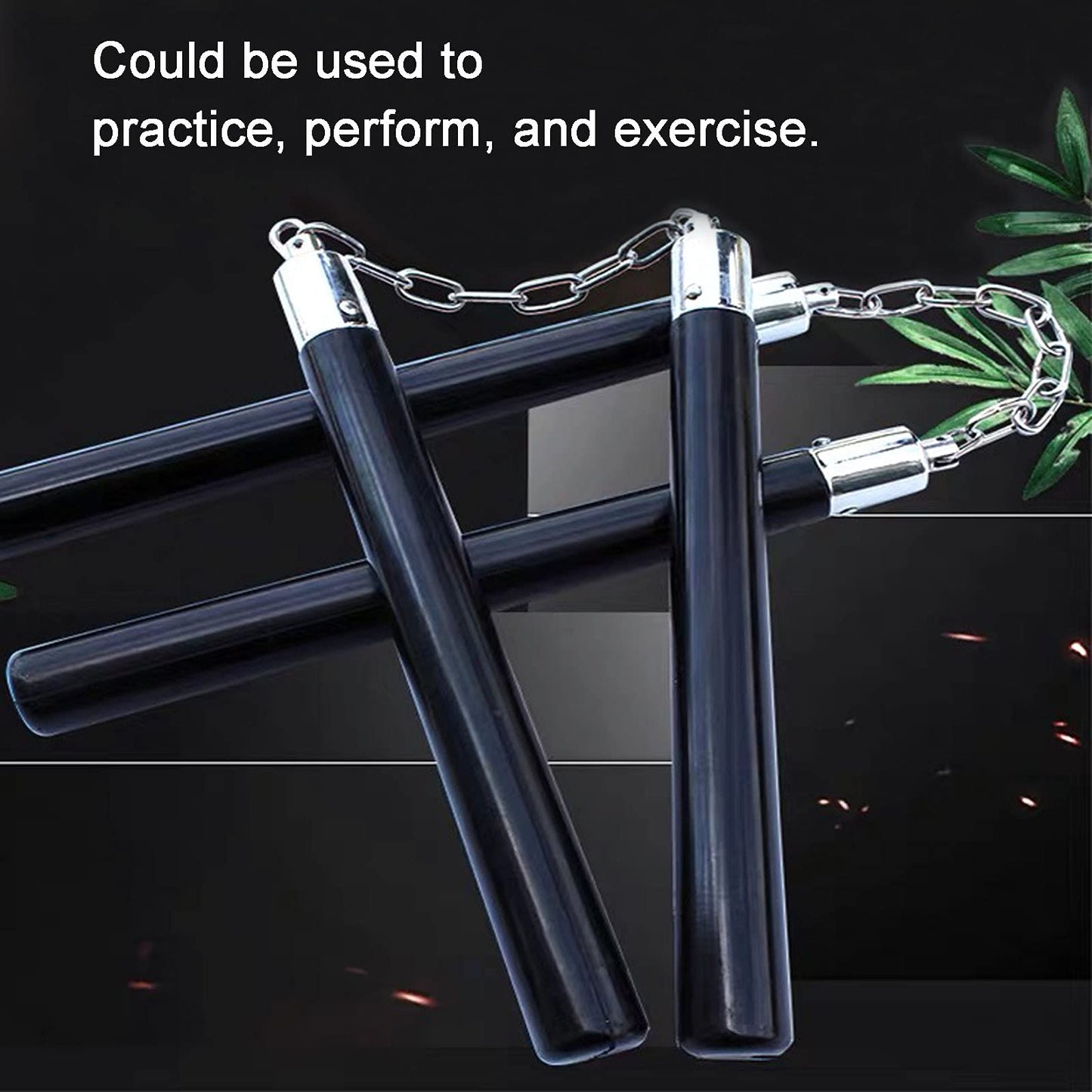Aship Solid Rubber Nunchucks