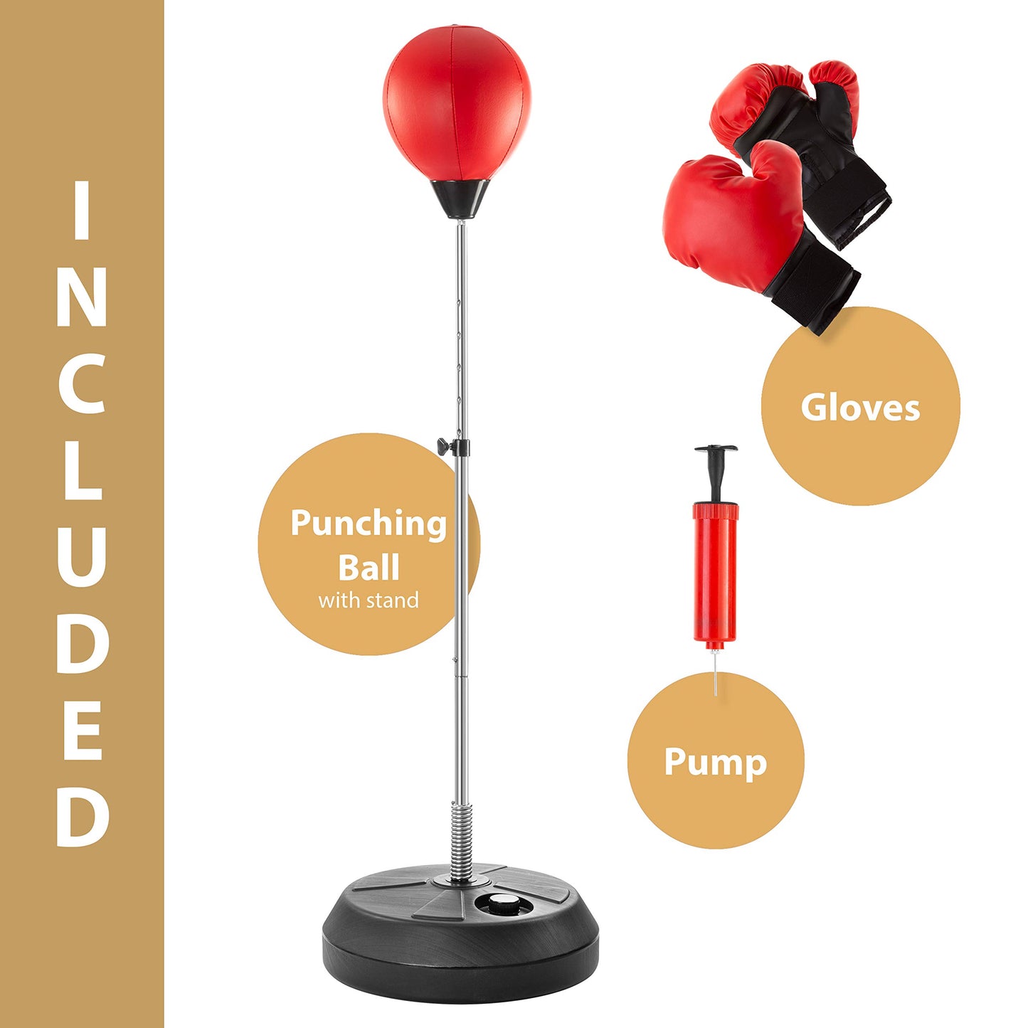 Aship Full Punching Bag Set