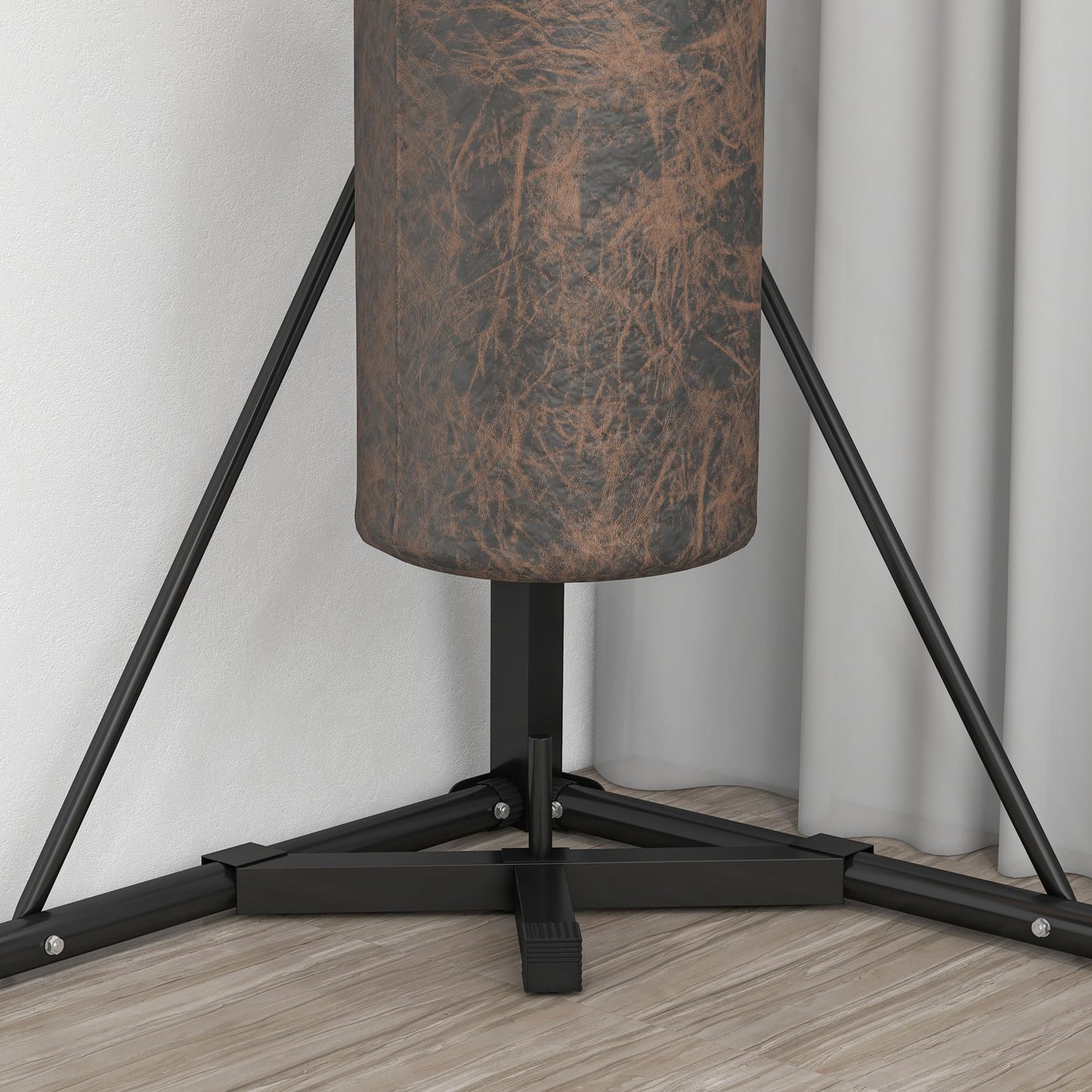 Aship Foldable Punching Bag and Speed Bag Stand