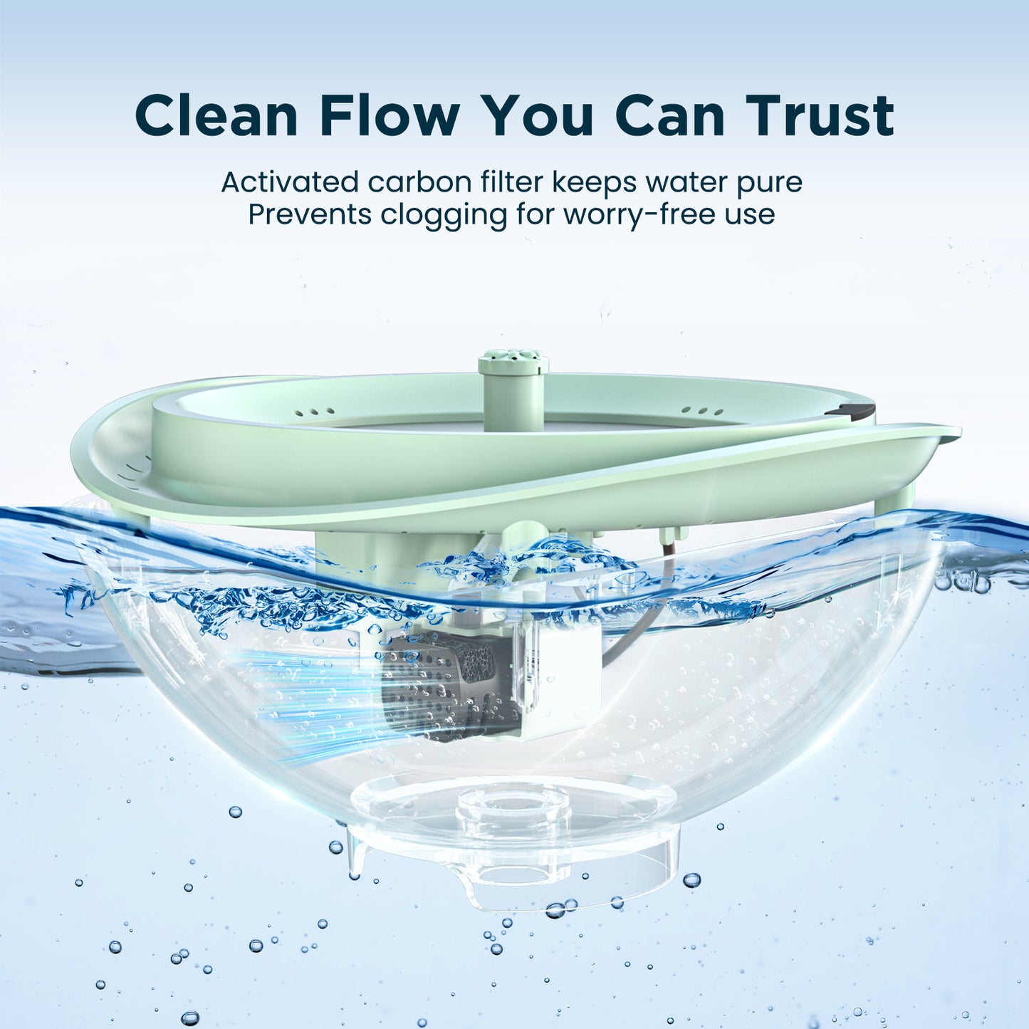 Aship Smart Bird Bath with Water Fountain, 2L Solar Bird Bath with Water Circulating Filtration & Battery Backup, 3 Fountain Modes Dry-Burning Protection Birdbath for Courtyard