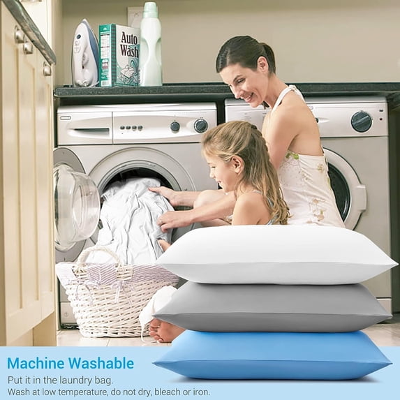 Aship Cooling Pillowcases 2 Pack, Q-max 0.55 Japanese Arc-Chill Fiber, Oeko-Tex Certified, Super Soft & Cooling for Hot Sleepers, Hidden Zipper, Machine Washable, Stretch for Standard, Wihte