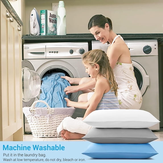 Aship Cooling Pillowcases 2 Pack, Q-max 0.55 Japanese Arc-Chill Fiber, Oeko-Tex Certified, Super Soft & Cooling for Hot Sleepers, Hidden Zipper, Machine Washable, Stretch for Standard, Blue