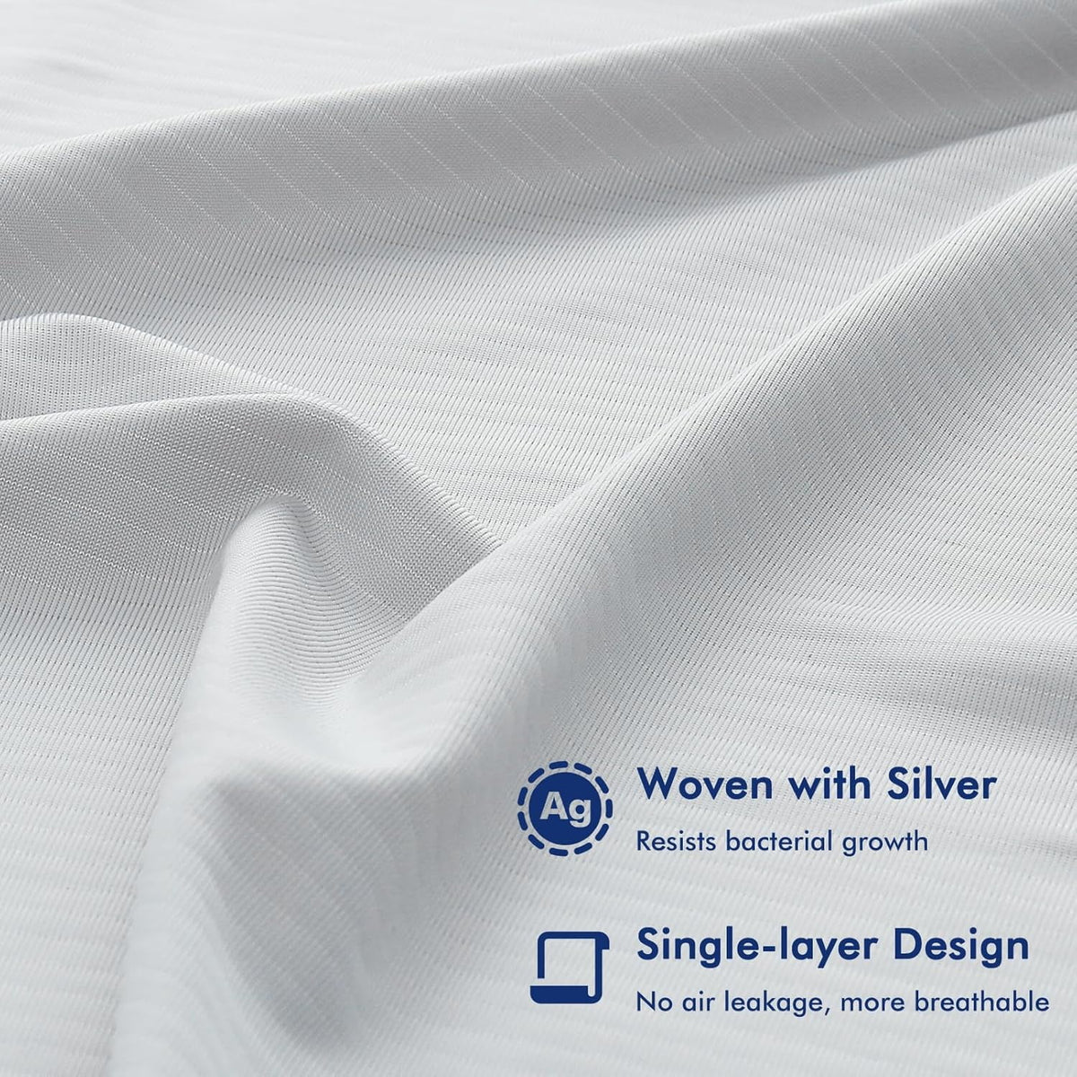 Aship Silver Infused Cooling Blanket Twin, 59"x79", Upgraded Arc-Chill 3.0 (Q-Max>0.5), Lightweight Breathable Cold Blanket for Hot Sleepers & Night Sweat, Summer Bed Blanket for Couch Sofa, Gray