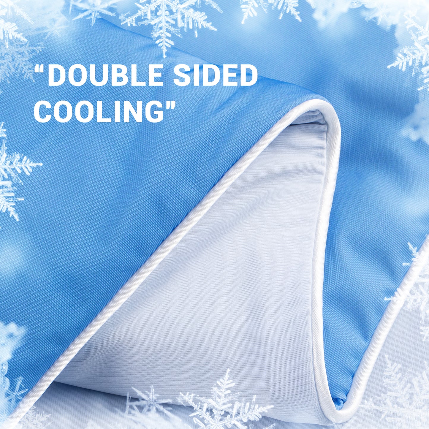 Aship Cooling Comforter Queen Size for Hot Sleepers, Gradient Dual-Sided Q-Max>0.5 Arc-Chill Summer Comforter, Breathable Skin-Friendly Cooling Quilt 79" x 86" Blue